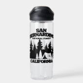 Nationalwald San Bernardino Trinkflasche (Rückseite)