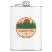 Nationalwald von Coconino Flachmann (Vorderseite)