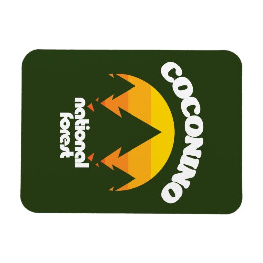 Nationalwald von Coconino Magnet (Horizontal)