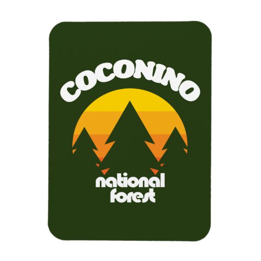 Nationalwald von Coconino Magnet (Vertikal)