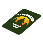 Nationalwald von Coconino Magnet (Linke Seite)