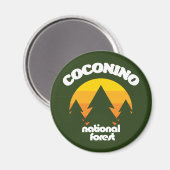 Nationalwald von Coconino Magnet (Vorderseite/Rückseite)