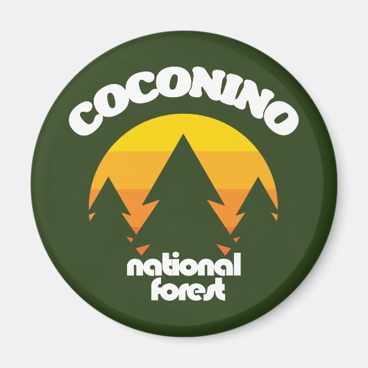 Nationalwald von Coconino Magnet (Vorne)