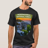 Nationalwald von Monongahela - West Virginia T-Shirt (Vorderseite)