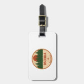 Nationalwald von Osceola Gepäckanhänger (Vorderseite vertikal)