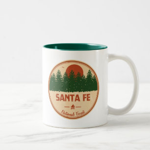 Nationalwald von Santa Fe Zweifarbige Tasse