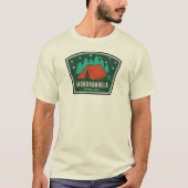 Nationalwald West-Virginia-Camping T-Shirt (Vorderseite)