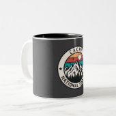 Nationalwald Zweifarbige Tasse (Vorderseite Links)