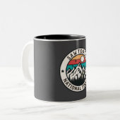 Nationalwald Zweifarbige Tasse (Vorderseite Links)