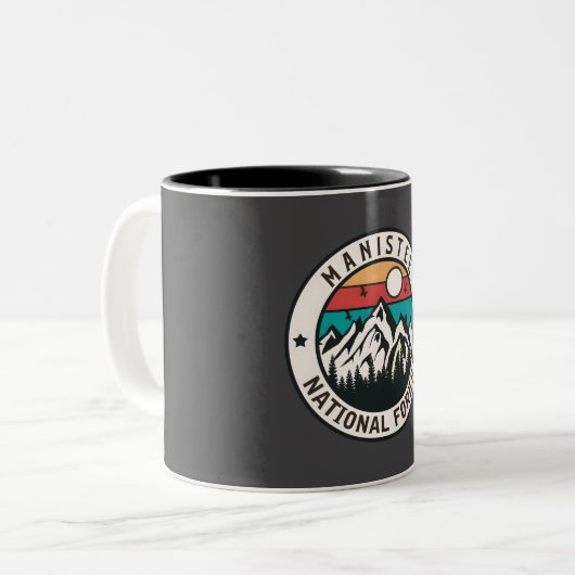 Nationalwald Zweifarbige Tasse (Vorderseite Links)