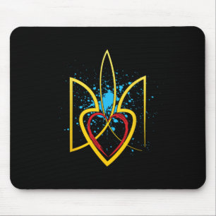 Nationalwappen der Ukraine Ukrainisch Kiew Heimat Mousepad