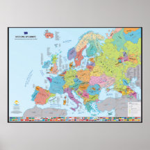 Nationen d'Europe Carte des Nations (en français)