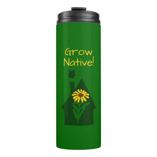 Nativ wachsen! thermosbecher (Vorderseite)