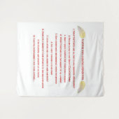 Native 10 Gebote für große Tapisserie Wandteppich (Vorderseite (Horizontal))