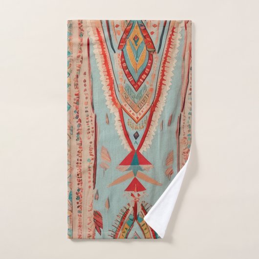 Native America Pattern Badhandtuch Set (Handtuch)