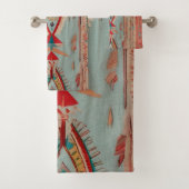 Native America Pattern Badhandtuch Set (Insitu)