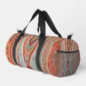 Native America Pattern Duffle Bag (Rechte Ecke)