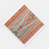 Native America Pattern Serviette (Ecke)
