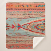 Native America Pattern Sherpadecke (Vorderseite)