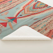 Native America Pattern Sherpadecke (3/4)