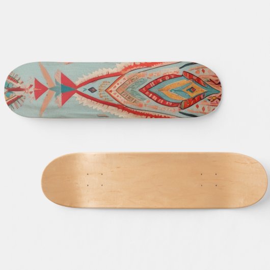 Native America Pattern Skateboard (Horizontal)