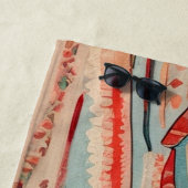 Native America Pattern Strandtuch (Beispiel)