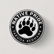 Native American Bear Paw Logo Personalized Name