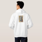 native american cheif hoodie (Schwarz voll)