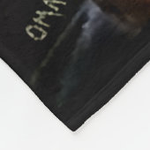 Native American Chief Fleece Blanket (Ecke)