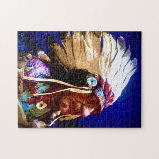 Native American Chief Puzzle (Horizontal)