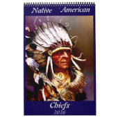 Native American Chiefs Calendar Kalender (Titelbild)