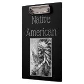 Native American Clipboard Klemmbrett (Links)
