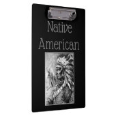Native American Clipboard Klemmbrett (Rechts)