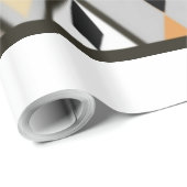 Native American Crow Wrapping Paper Geschenkpapier (Rolleneckpunkt)