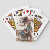 Native American Dancer Classic Playing Cards Spielkarten (Rückseite)