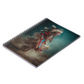 Native American Dancer Notebook Notizblock (Linke Seite)