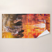 Native American Dancer ROLLING THUNDER Badehandtuch (Badehandtuch)