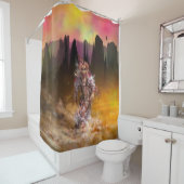 Native American Dancer ROLLING THUNDER Duschvorhang (Beispiel)