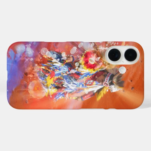 Native American DANCING WOLVES Case-Mate iPhone Hülle (Rückseite (Horizontal))