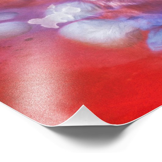 Native American DANCING WOLVES Fotodruck (Ecke)