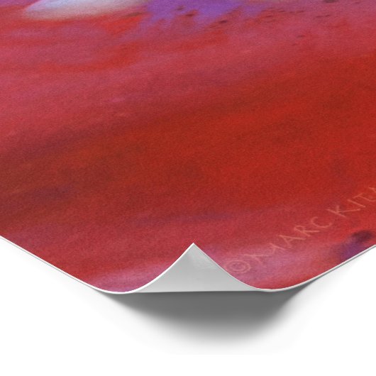 Native American DANCING WOLVES Poster (Ecke)