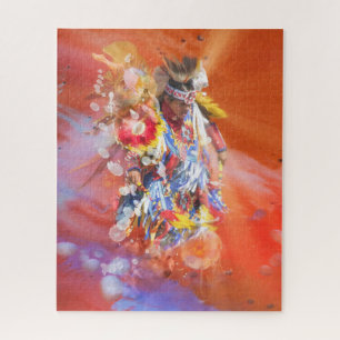 Native American DANCING WOLVES Puzzle