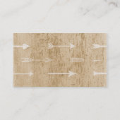 Native American Diaper Raffeleinlage Begleitkarte (Rückseite)