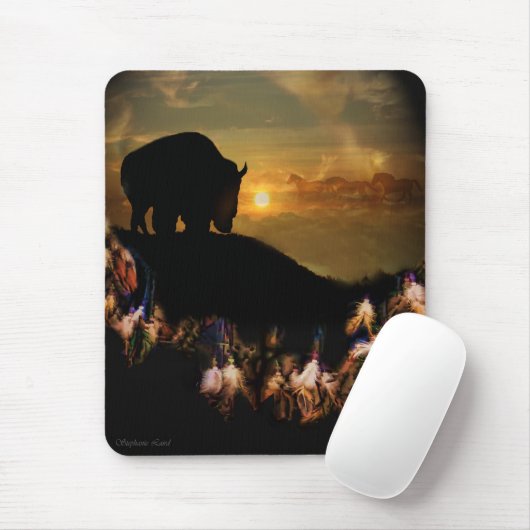 Native American Dream Catcher Mouse Pad Mousepad (Mit Mouse)