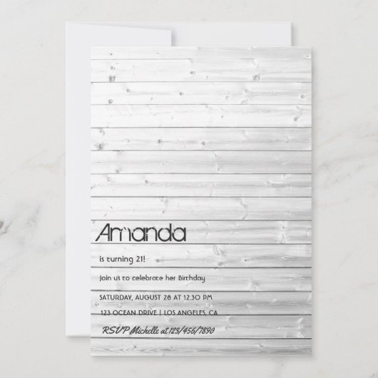 Native American Dreamcatcher Birthday Party Einladung (Rückseite)