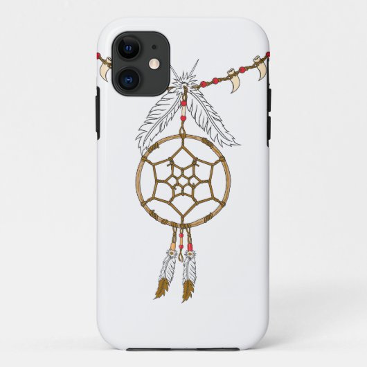 Native American Dreamcatcher Case-Mate iPhone Hülle (Rückseite)