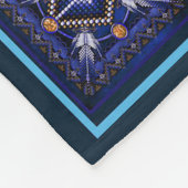 Native American Dreamcatcher Fleecedecke (Ecke)