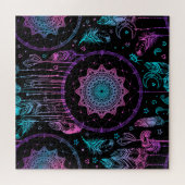 Native American Dreamcatcher Moon Pattern Puzzle (Horizontal)