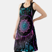 Native American Dreamcatcher Moon Pattern Schürze (InSitu)