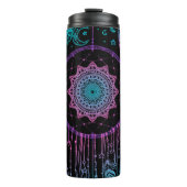 Native American Dreamcatcher Moon Pattern Thermosbecher (Vorderseite)